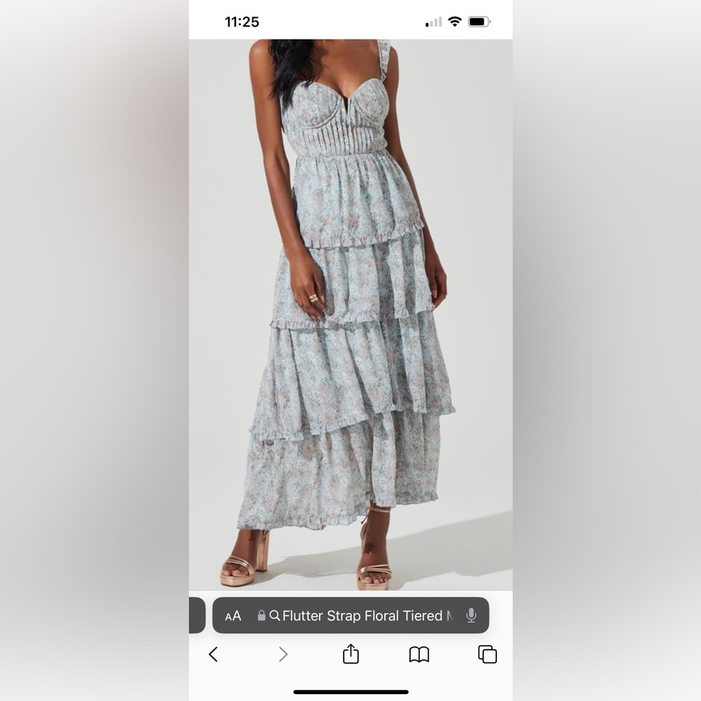 ASTR The Label Floral Maxi Dress